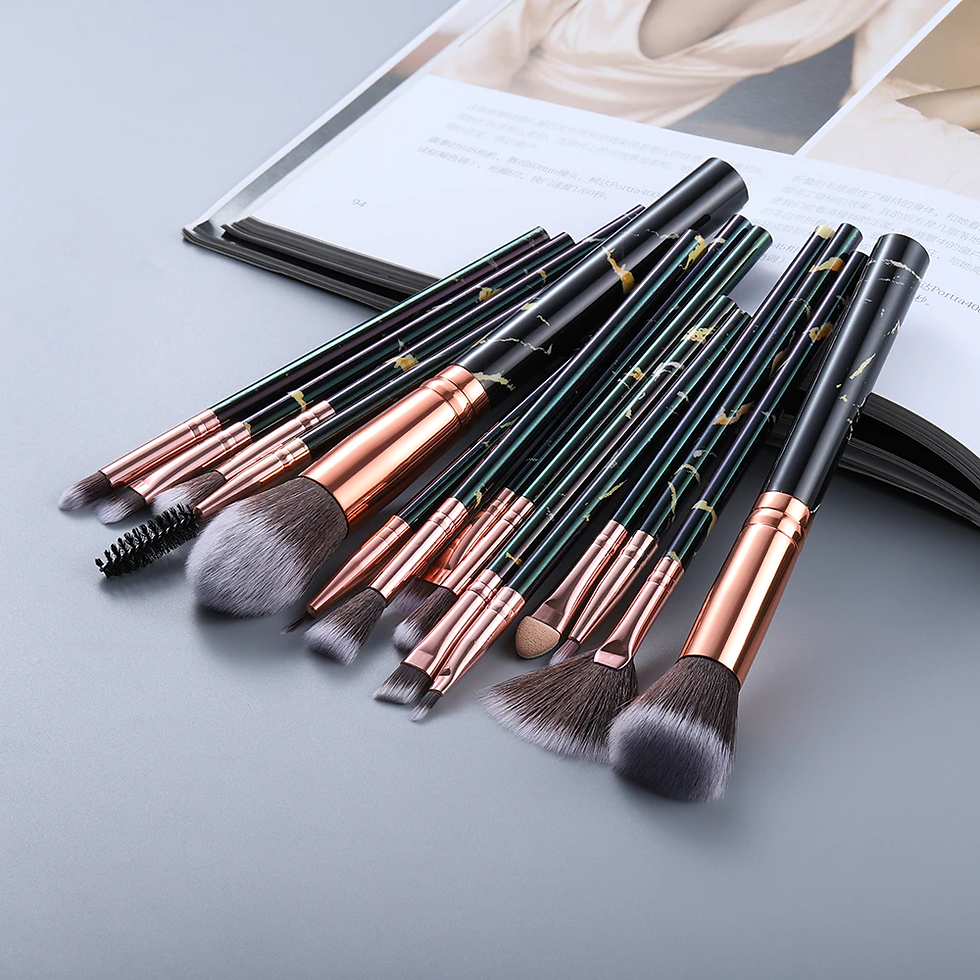 Thumbnail: FLD 5/15Pc Makeup Brush Tool Set Cosmetic Powder/ Eye Shadow 