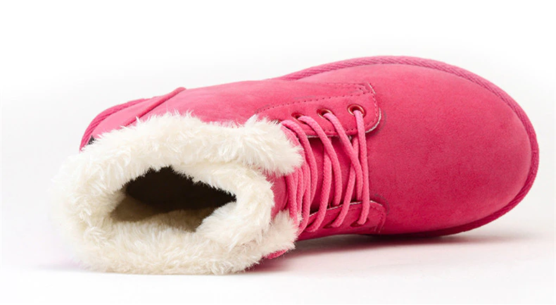 Miniatura: Women's Plus-size Winter Snow Boots