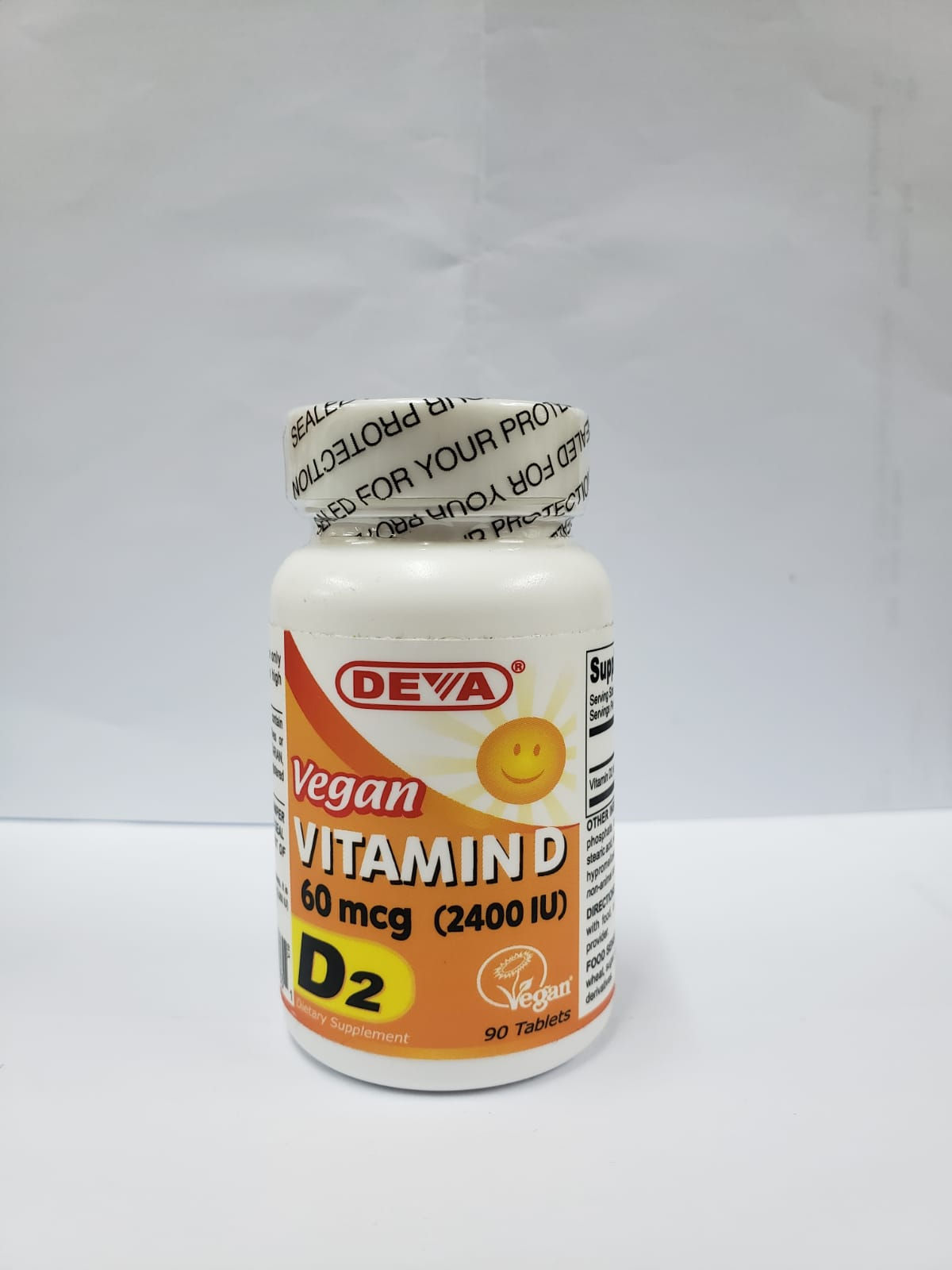 DEVA Vegan VITAMIN D (60 mcg (2400 IU)