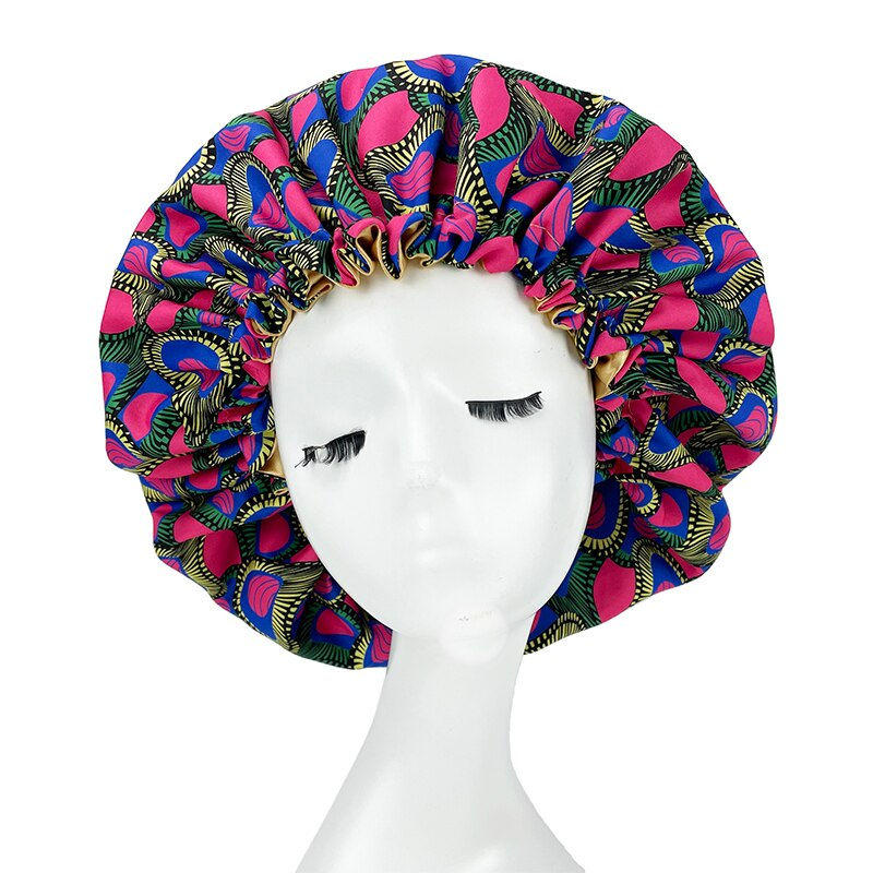Miniaturbild: Fashion Silky Big Bonnet for Women | Satin Lined Bonnets 