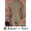 Thumbnail: Brown Herringbone Designer Suit