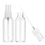 Thumbnail: 5Pc Spray Bottle 10ml 30ml 50ml 60ml 100ml Empty Refillable Vial 