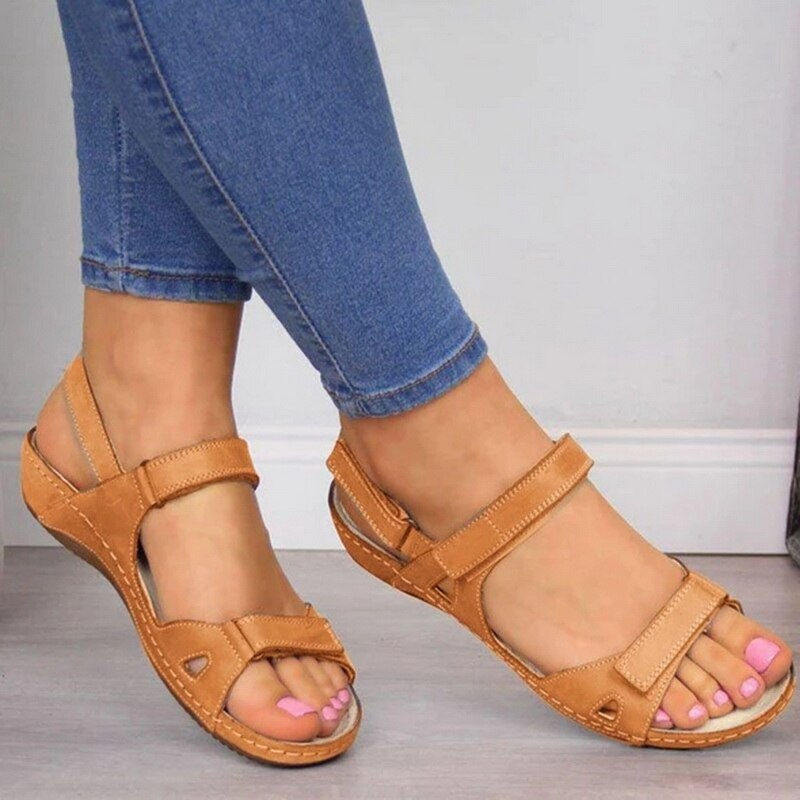 Thumbnail: Love-on-top Women's Summer Open-Toe Comfy Sandals