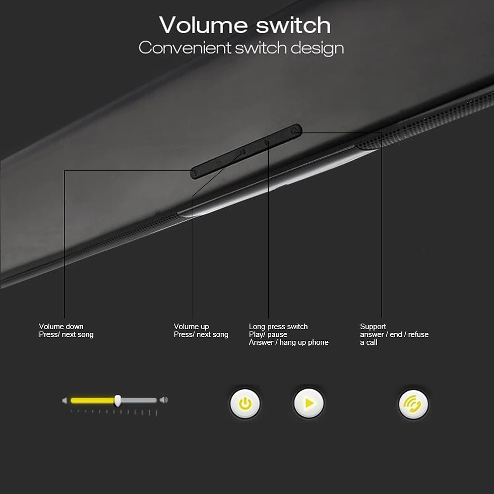 थंबनेल: Wireless Bluetooth-compatible Speaker | TV/ Stereo Soundbar | Home Theatre
