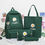 Thumbnail: 4-Piece Girls School Backpack Set