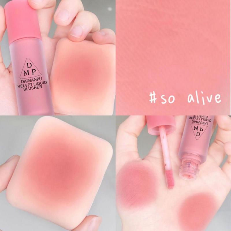 Miniatura: Liquid Velvet Matte Blusher | Facial Pigment | Lasting Natural Cheek Blush 