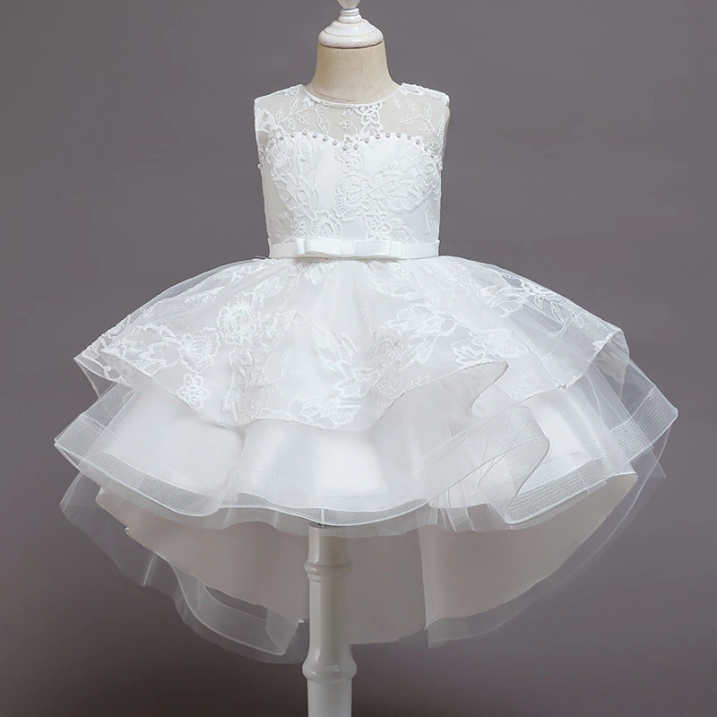 Miniaturbild: Girls Dress Elegant New Year Princess Children Party Dress Wedding Gown Kids
