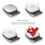 थंबनेल: 10Kg/1g Digital Kitchen Stainless Steel Scale