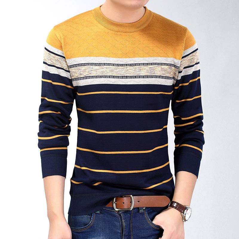 Miniature : Men's Striped BodybuilderT-shirts