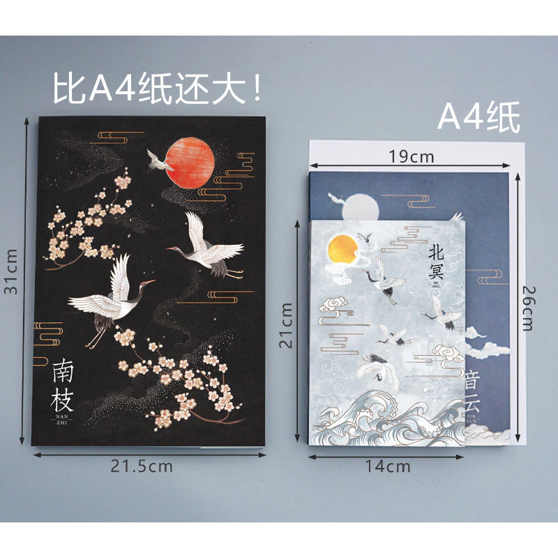Miniature : Student A4 Sketch Planner | Antique Blank Notebook