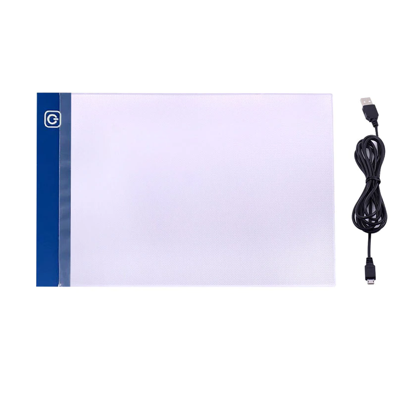 Miniaturbild: LED Drawing Children's Copy Board  | 3-Level Dimmable Writing Tablet 