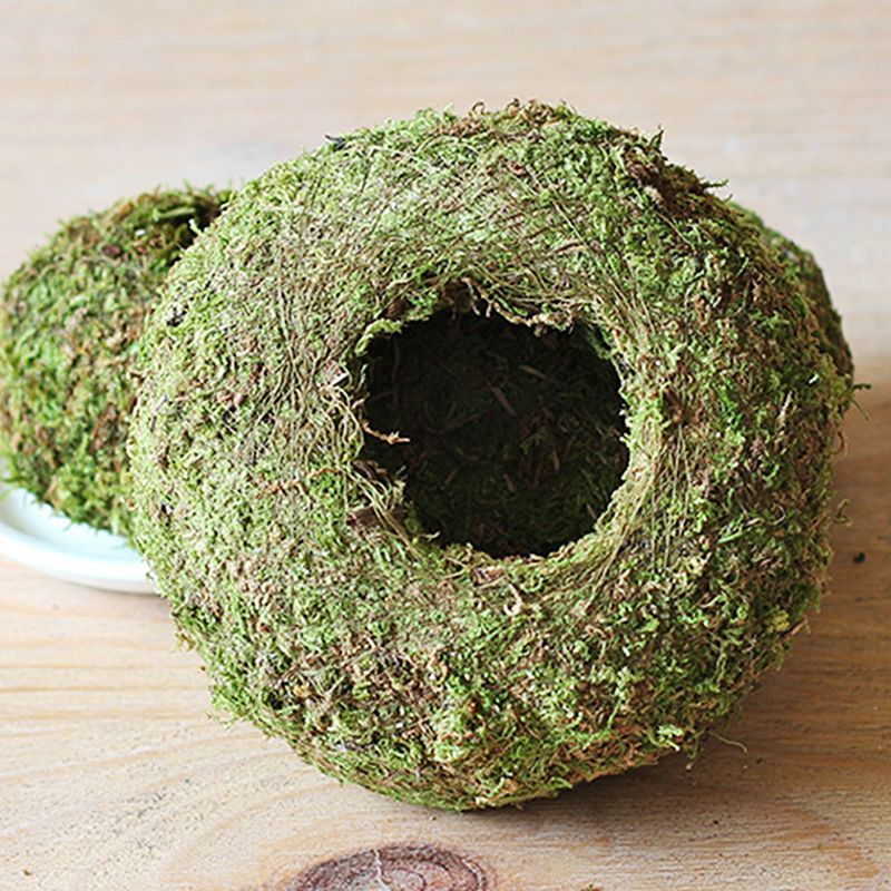 Miniatura: Moss Bird Nest/ Flower Plant Home/ Office/ Garden Decoration