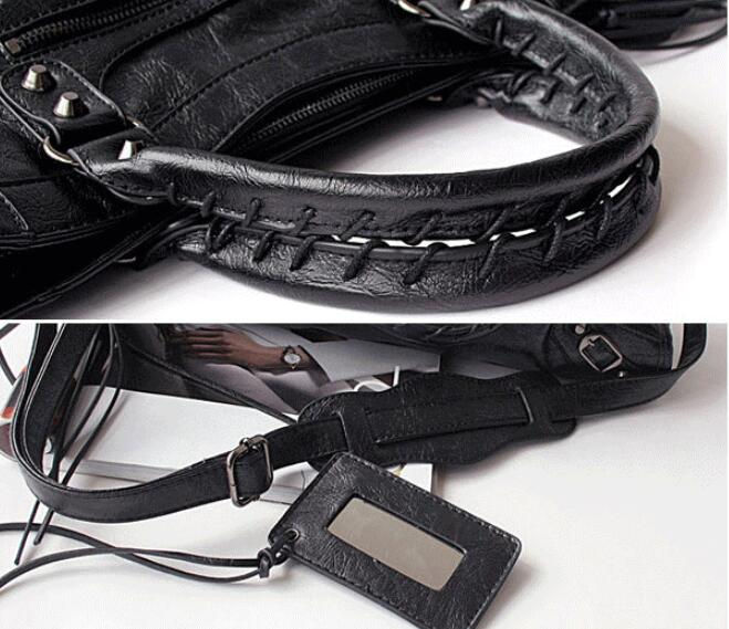 Miniatura: Luxury Handbags Women Bags Designer Soft Tassel Motorcycle Bag Ladies Chic PU