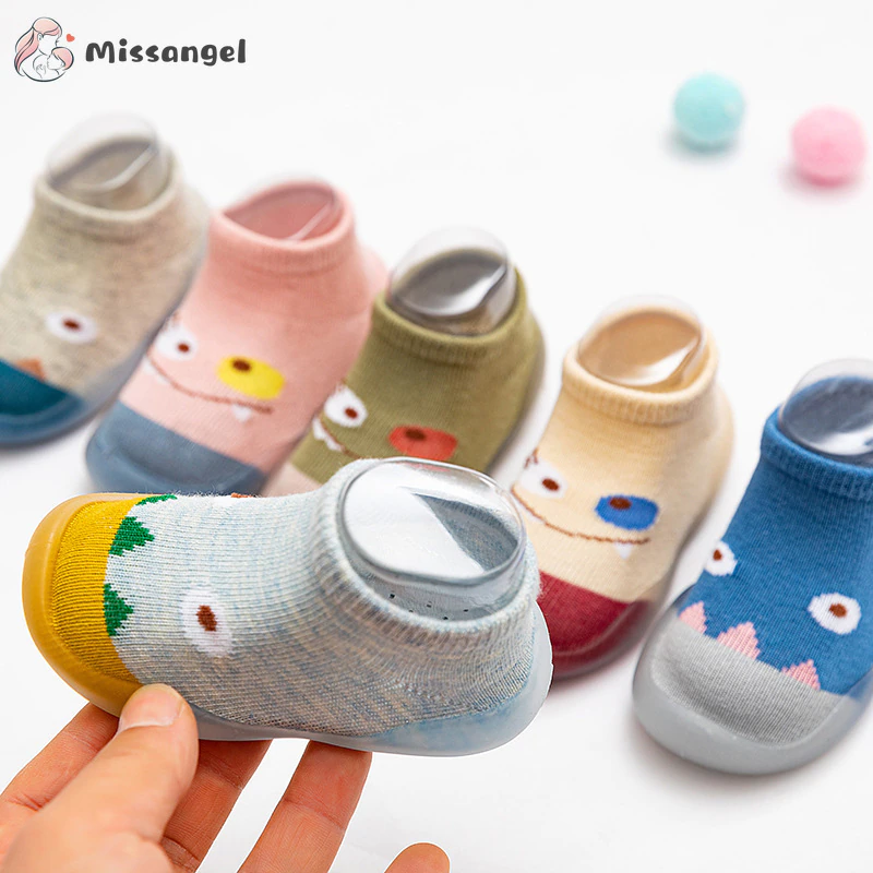 Miniaturbild: Newborn Baby | Toddler Cotton Non-slip Floor Socks 