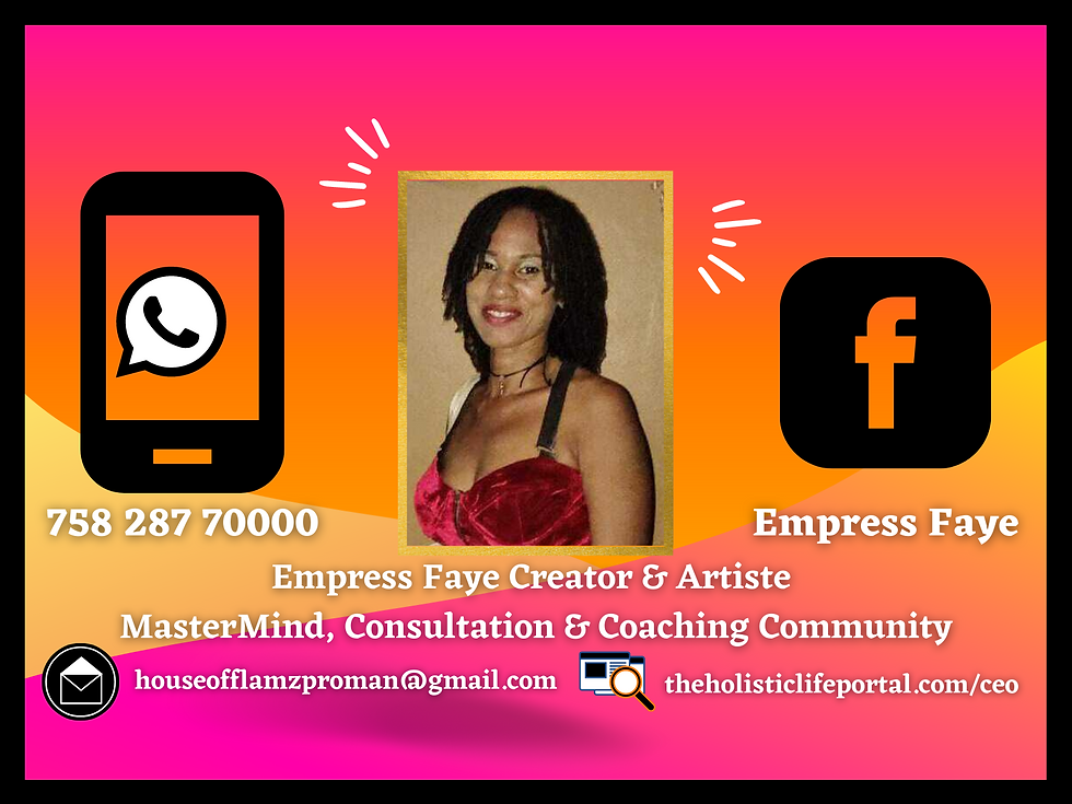 Empress Faye Creative Consultation