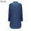 Miniatura: Women's Loose Denim Long-sleeve Dress