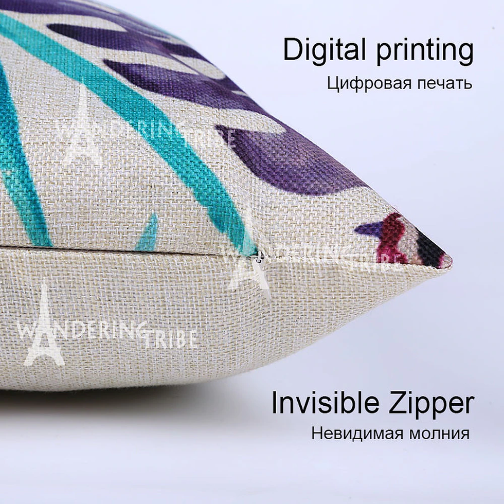 Miniatura: Nordic Geometry Yellow-Stripe Home Decorative Cushion Covers