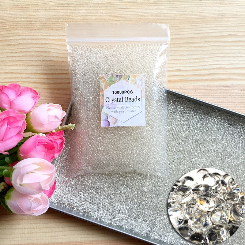 Miniatura: 10000pcs/bag Crystal Soil Hydrogel Gel Orbiz Water Beads