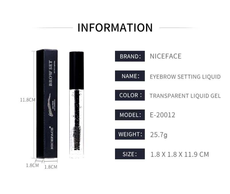 Miniature : NICEFACE 3D Liquid Eyebrow Styling Brow Makeup | Waterproof Eyebrow Setting Gel 