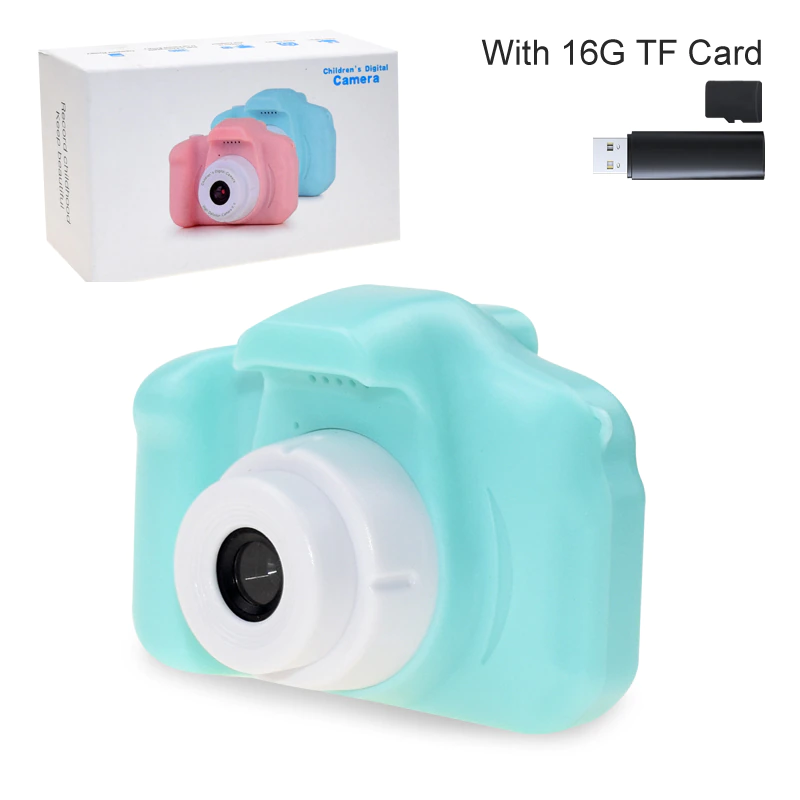 Miniatura: Mini Cartoon Photo Camera Toy 2 Inch HD Screen 
