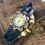 Thumbnail: Women's Casual Vintage Multilayer Butterfly Faux Leather Bracelet Wrist Watch