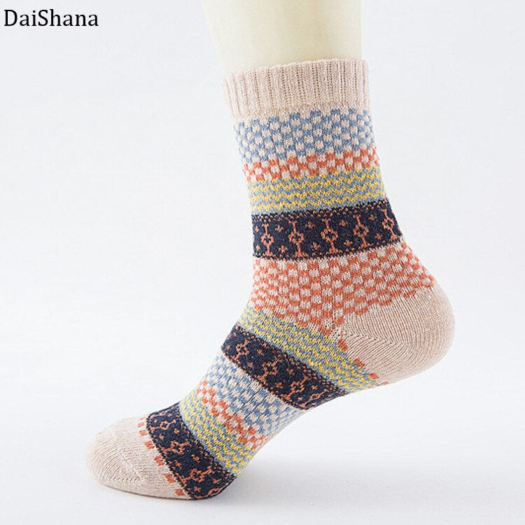 Miniatura: Casual Men's Soft Thick Warm Socks 