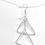 Thumbnail: Triangle tube earrings