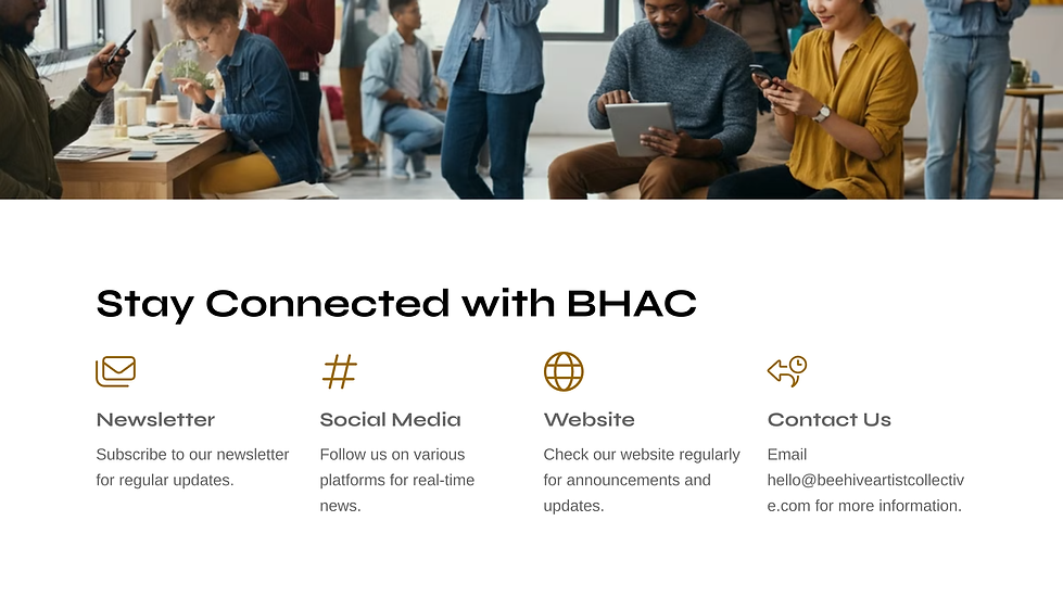 Stay Connected with BHAC FAQ