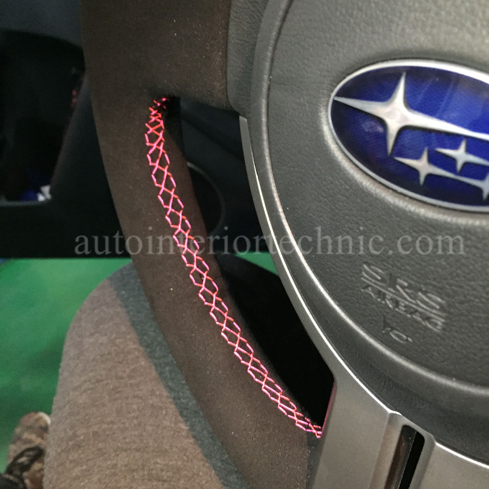Thumbnail: FRS / BRZ Steering Wheel Wrap