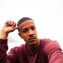 Wesley Guimarães Wes Guimarães Actor Photo by Andrea Antezana Wes sitting down contemplating, thinking