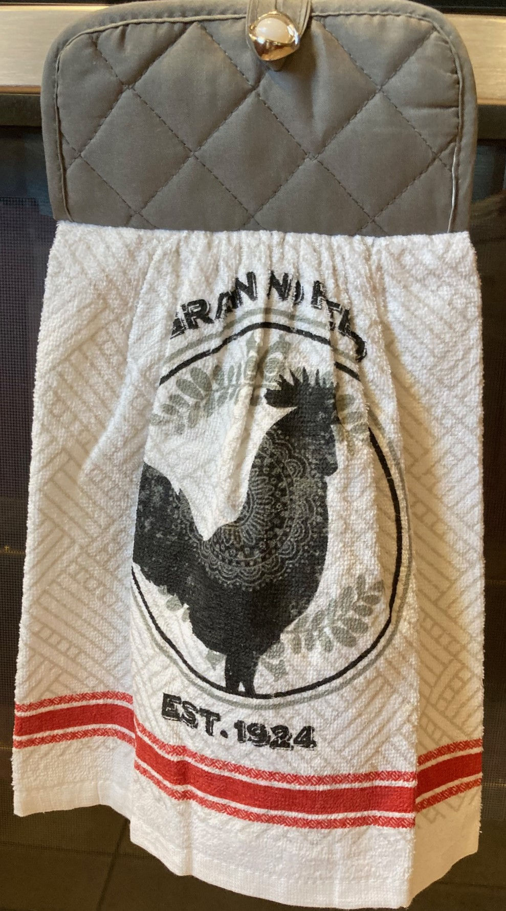 Circle Rooster - Towel