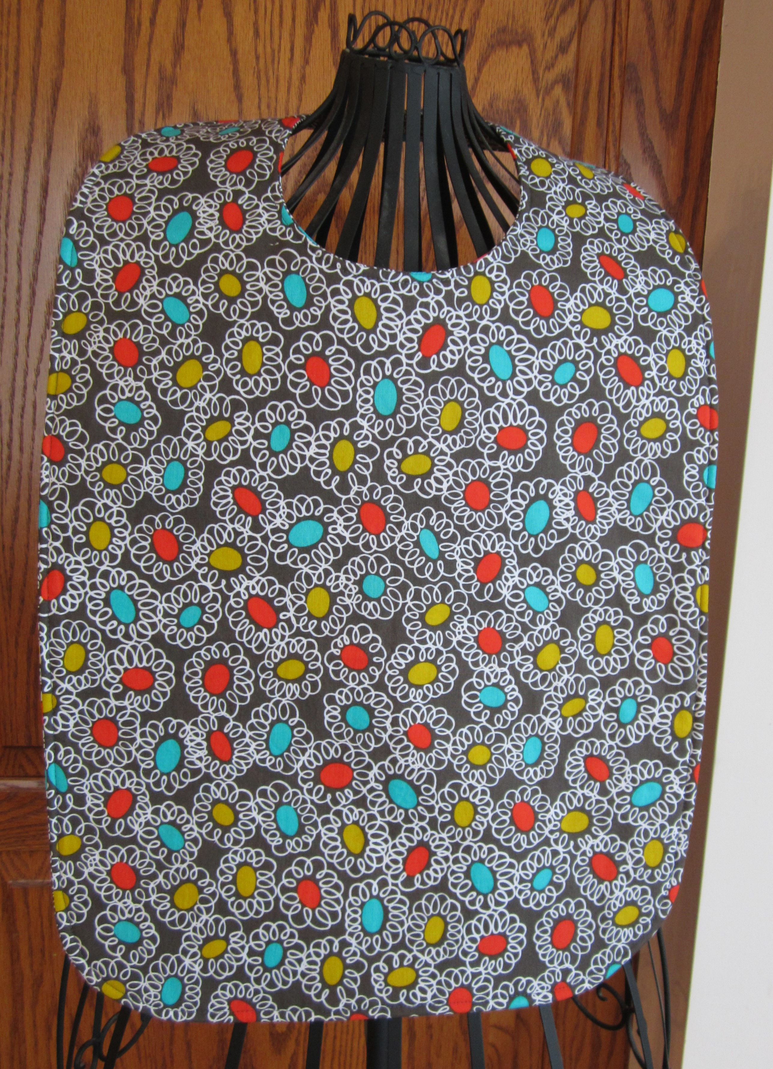 Squiggle Grey - Adult Clothing Protector