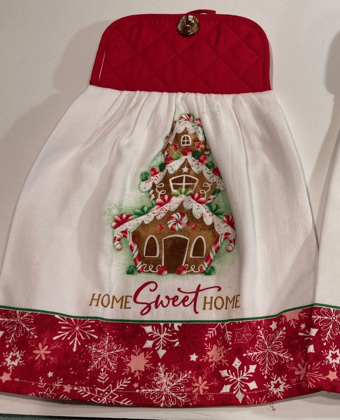 Sweet Home (red)  - Towel