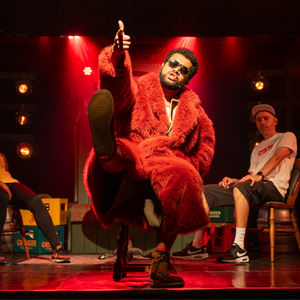 Wallace at A Play, A Pie and A Pint. Photo: Tommy Ga-Ken Wan
