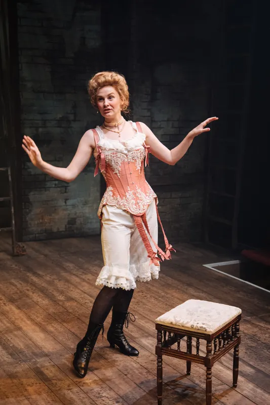Claudia Jolly in Intimate Apparel at the Donmar Warehouse. Photo credit: Helen Murray