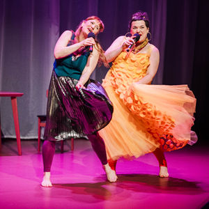 Natasha Gilmore and Jude Williams in Barrowland Ballet's Chunky Jewellery. Photo: Brian Hartley