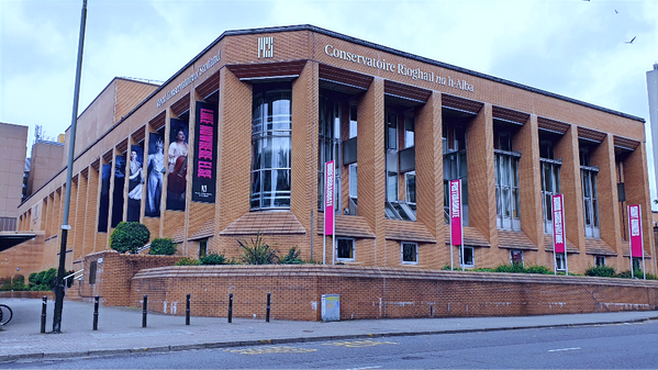 The Royal Conservatoire of Scotland, Glasgow. Photo by Lisa in the theatre
