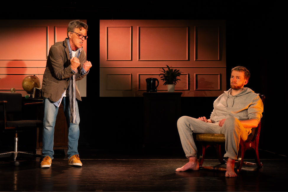 Tom McGovern and Michael Guest in 'The Inquisitor' Tommy Ga-Ken Wan