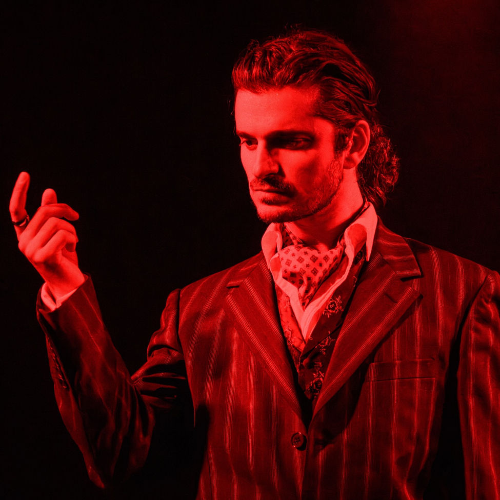 Robert Tripolino as Mr Dellamort in Falling in Love with Mr Dellamort