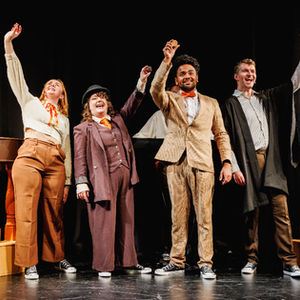 Gigglemug theatre, A Jaffa cake musical cast. Photo credit: Ben Wilkin