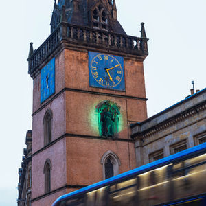 St Mungo at Glasgow Tron Theatre, Tron Steeple project. Photo credit: Eoin Carey