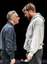 Jack Lowden and Martin Freeman in the Fifth Step, London. Photo: Johan Persson