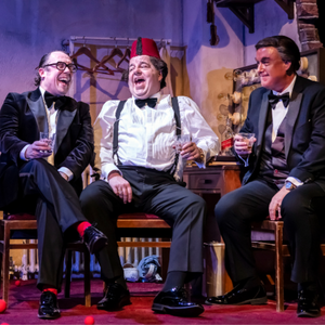 The Last Laugh play cast. Photo credit: Pamela Raith photography
