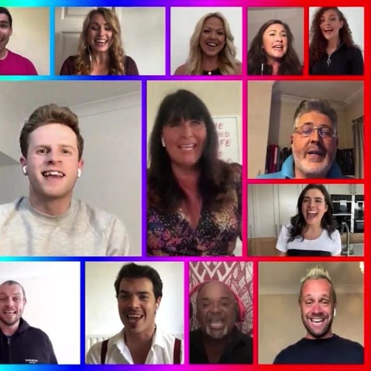 Joseph and the Amazing All Star concert is free to watch on YouTube. Cast