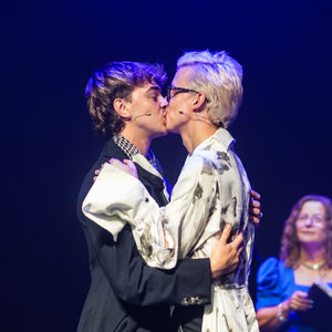 Edinburgh Fringe history made as Awkward Productions' Linus and Joseph marry on stage