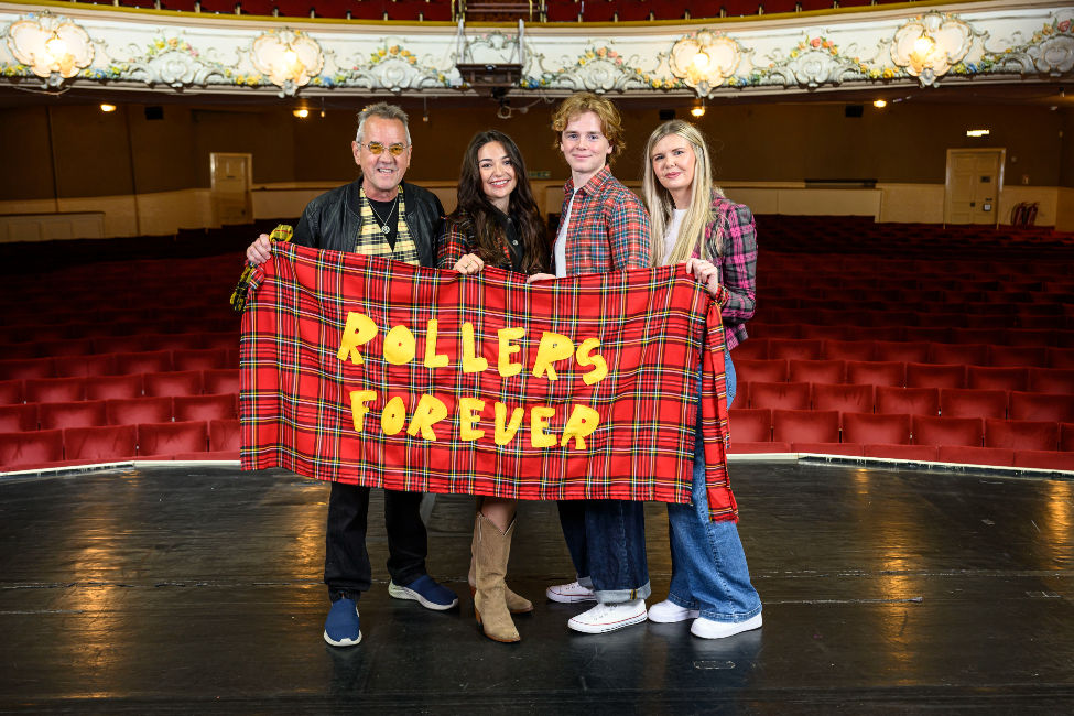 Rollers Forever, Bay City Rollers musical cast. Photo credit: Wattie Cheung