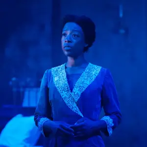 Samira Wiley in Intimate Apparel at the Donmar Warehouse. Photo: Helen Murray