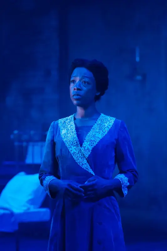 Samira Wiley in Intimate Apparel at the Donmar Warehouse. Photo: Helen Murray