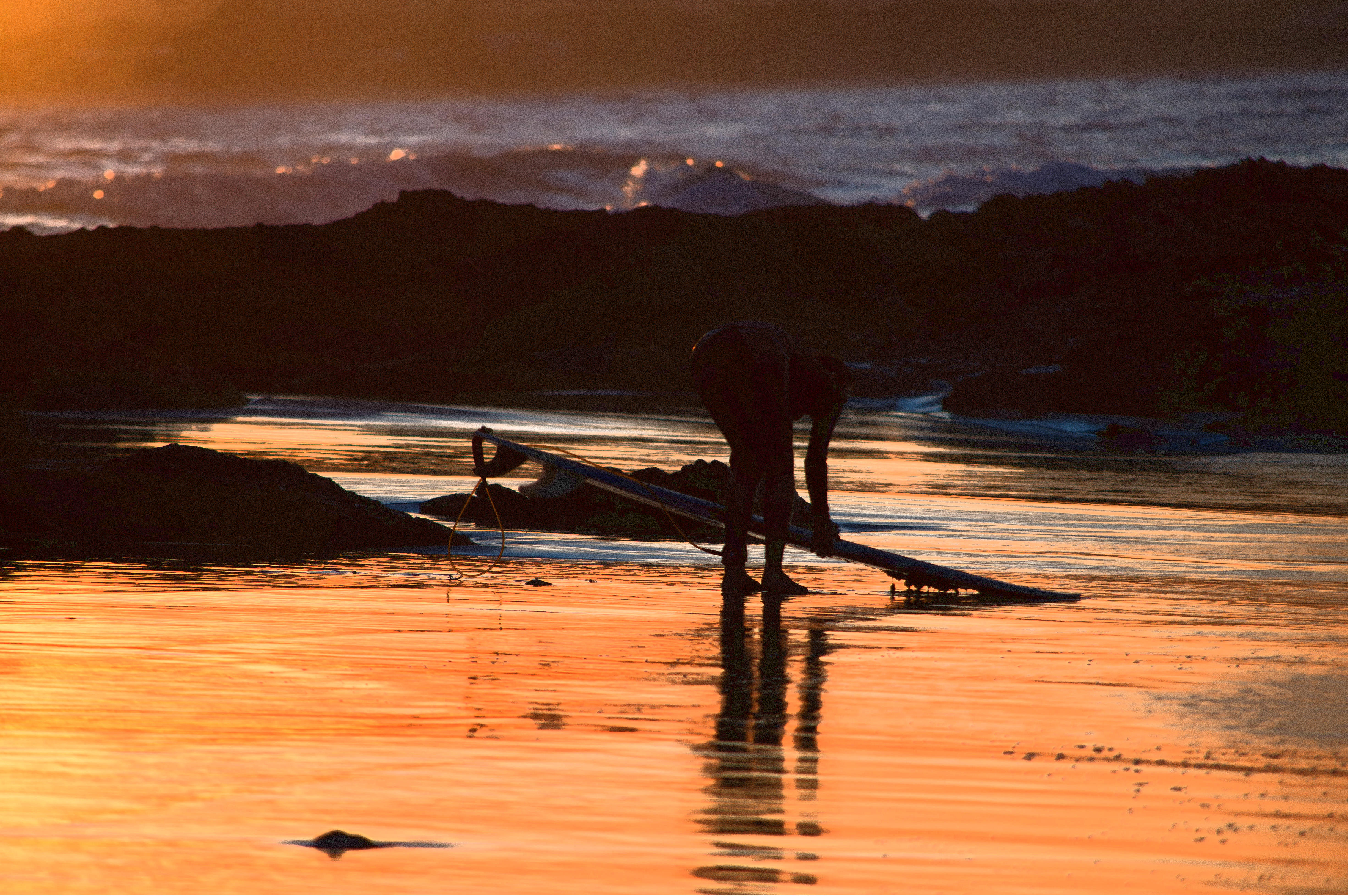 Wategos Beach Surfer