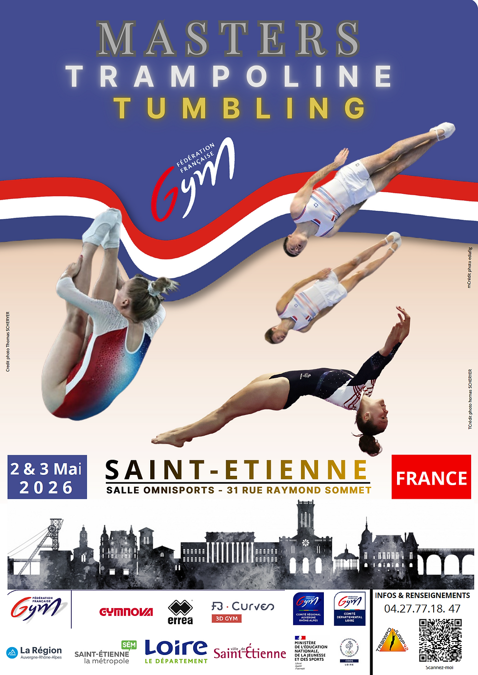 Masters 2026 de trampoline et tumbling 🏆